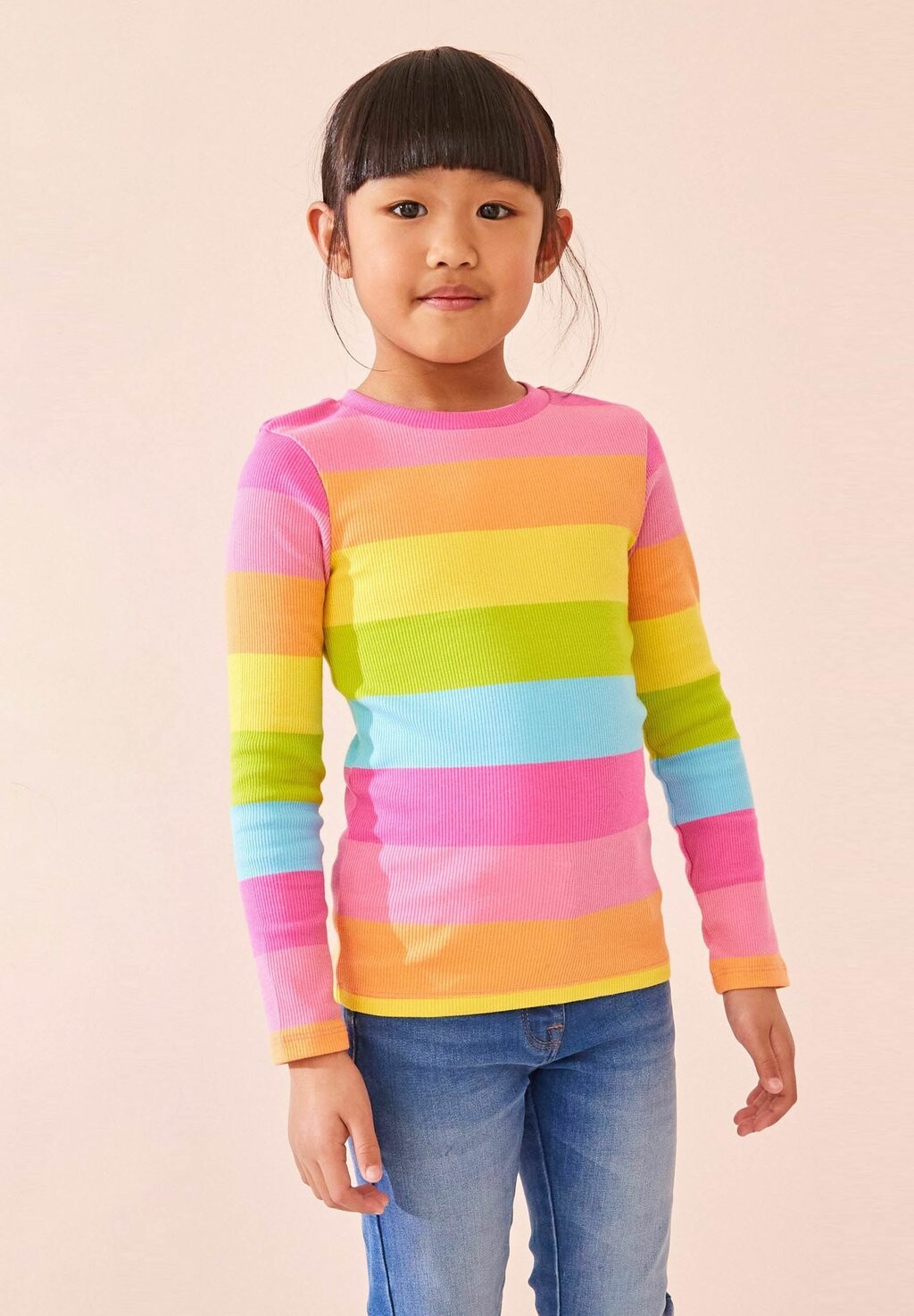 Рубашка с длинным рукавом LONG SLEEVE-REGULAR FIT Next, разноцветный — фото 3