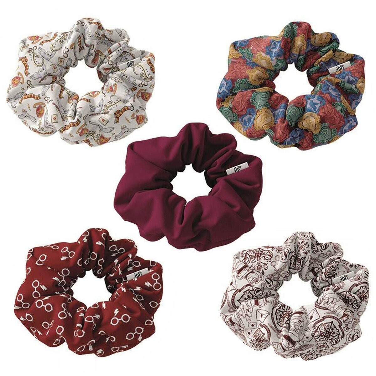 

Гарри Поттер, Резинки для волос разных цветов, махровые резинки, 5 шт Inna