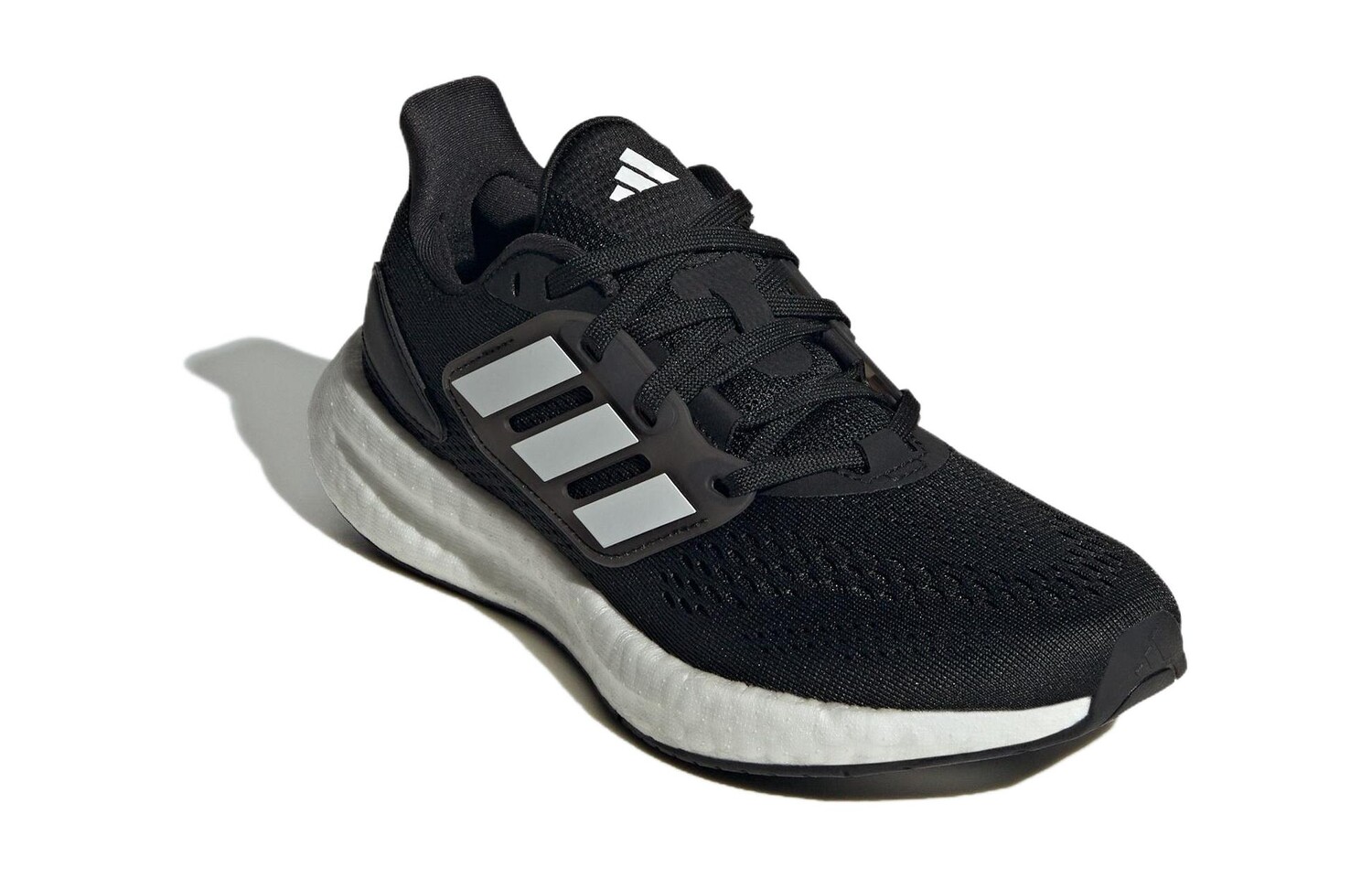 Кроссовки детские Pure Boost GS Low-top черные Adidas, черный — фото 3