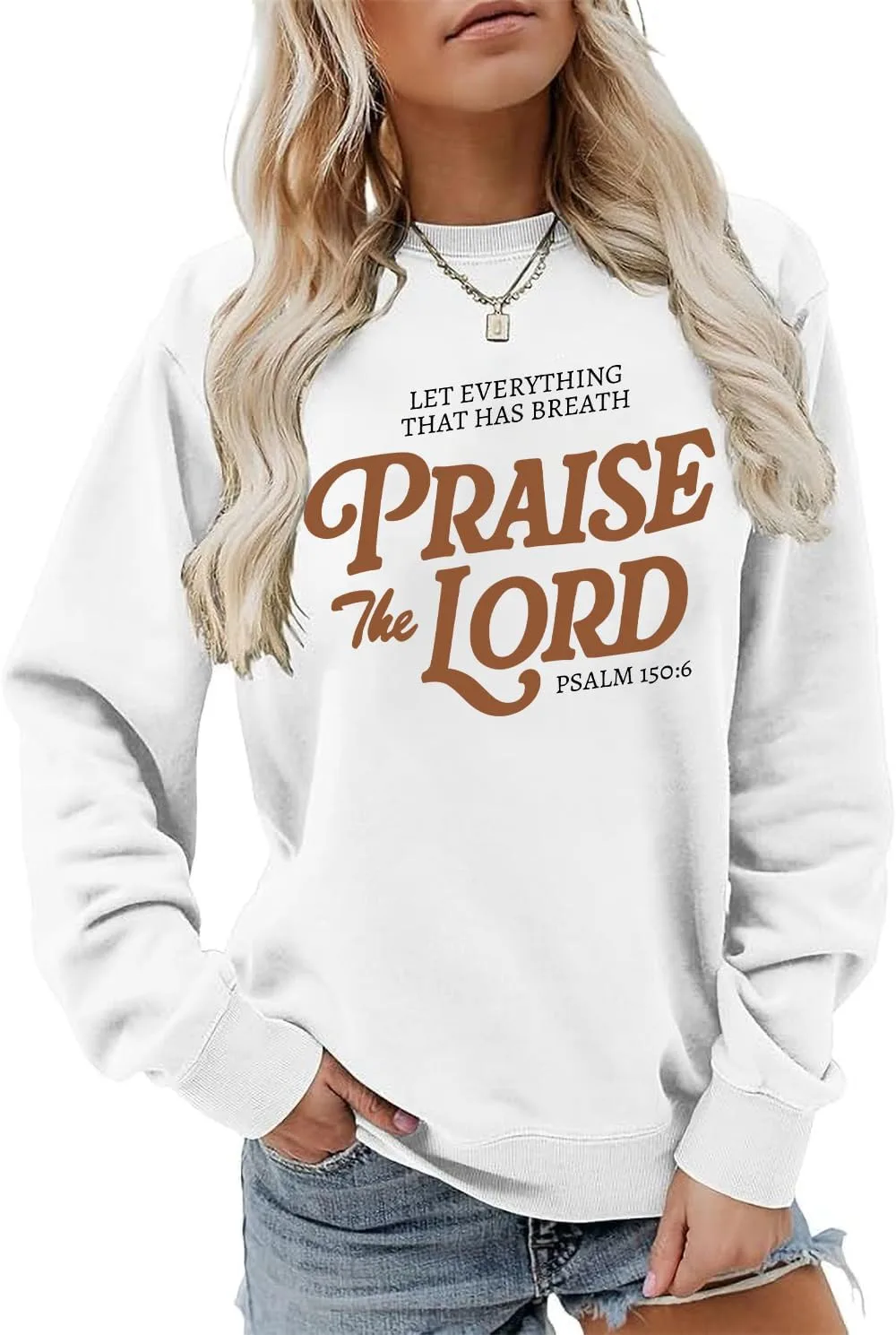 

Толстовка с капюшоном Let Everything That Has Breath Praise The Lord