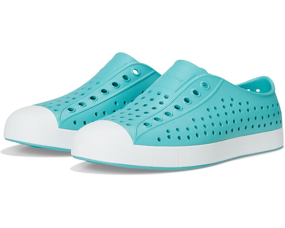 

Кроссовки Native Shoes Kids Jefferson, цвет Pool Blue/Shell White