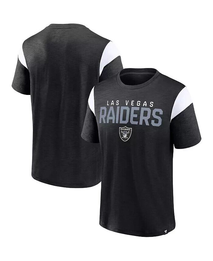 

Мужская черная футболка Las Vegas Raiders Home Stretch Team Fanatics
