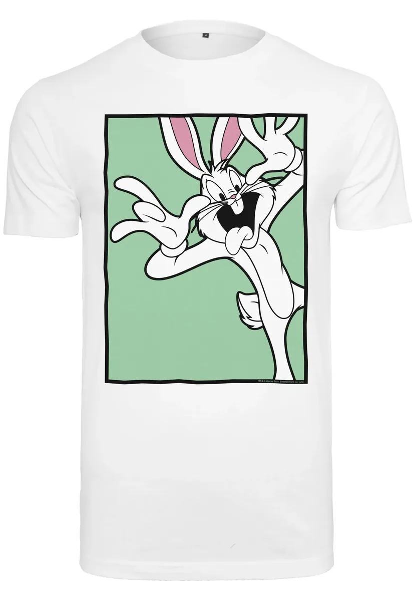 

Футболка Merchcode "Мужская футболка Merchcode Looney Tunes Bugs Bunny Funny Face", белый