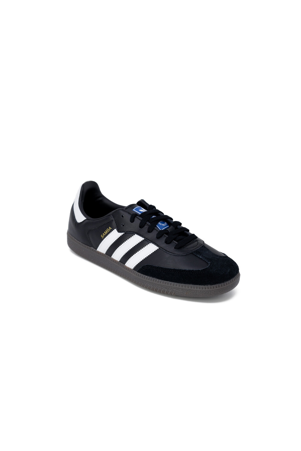 Кроссовки Adidas Samba мужские кожаные, черный — фото 2