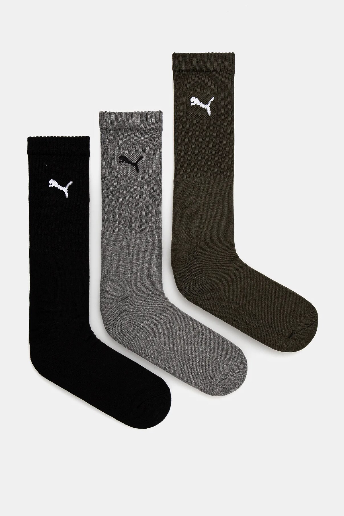 

Носки (3 шт. в упаковке) Puma, зеленый