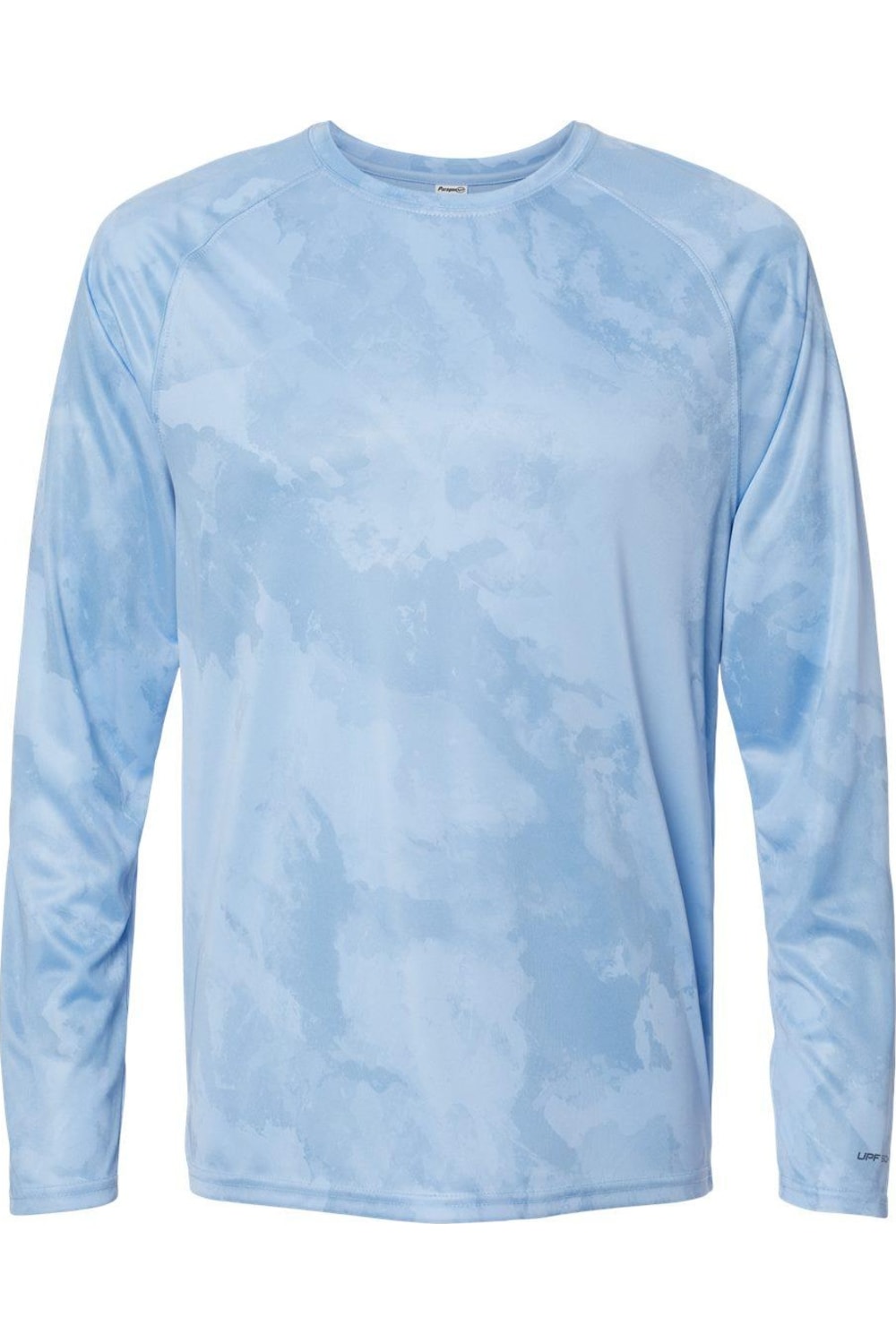 

Футболка с длинным рукавом Paragon Cabo Camo Performance, цвет blue mist