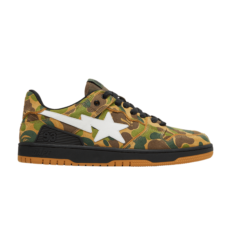 

Кеды BAPE Sk8 Sta 'ABC Camo', зеленый