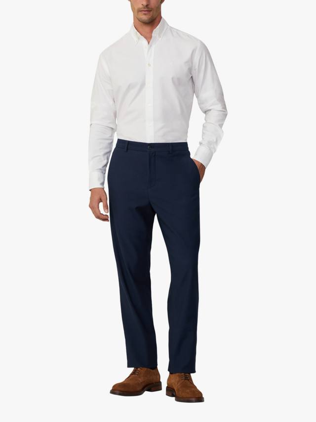 

Брюки-чиносы sloane зауженного кроя Hackett London, цвет Midnight Blue