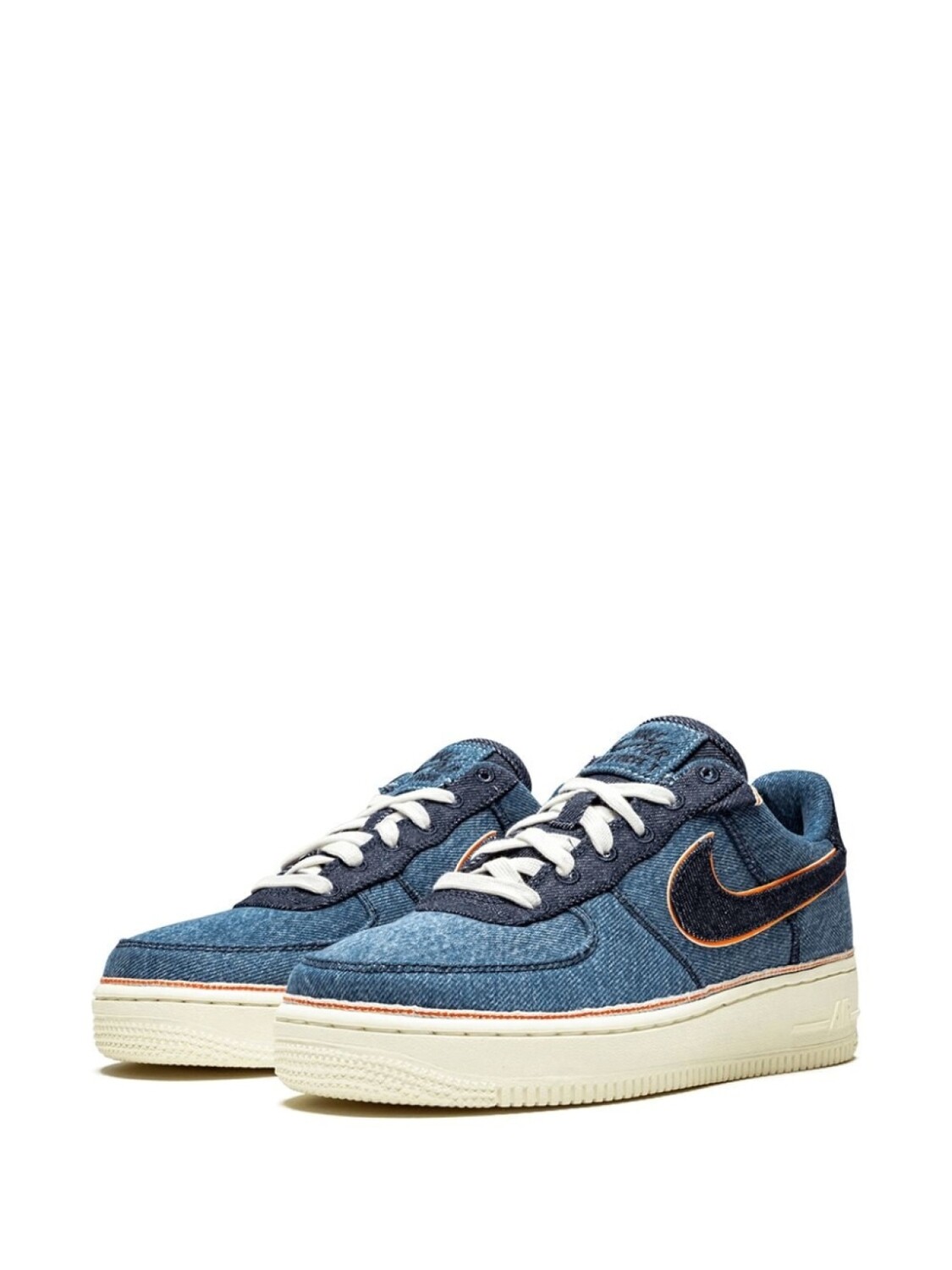 Nike кроссовки Air Force 1 07, синий — фото 2