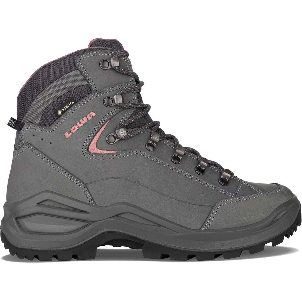 

Renegade Evo Gtx Mid Ws Lowa Женские горные ботинки, серый/розовый
