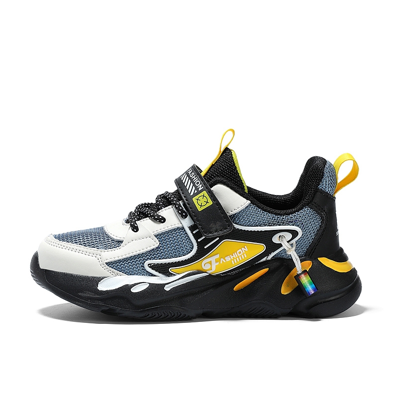 

Детские кроссовки для бега YUZHAOLIN, черный/желтый