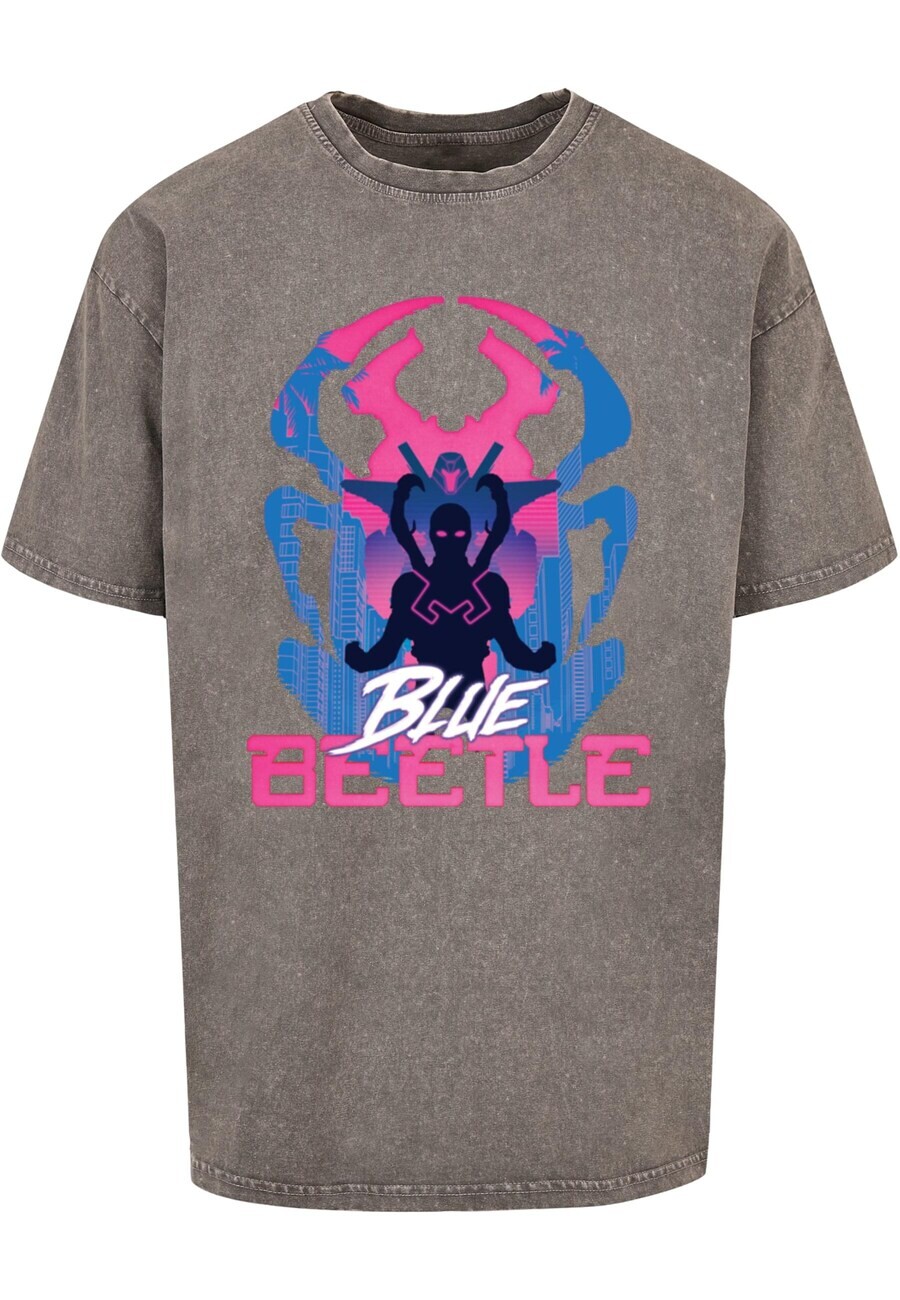 

Классическая футболка ABSOLUTE CULT Shirt Blue Beetle - Posing, темно-серый