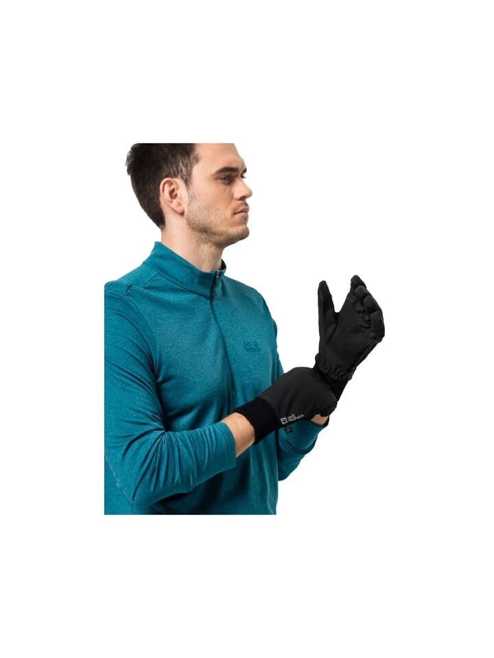 

Перчатки Jack Wolfskin, черный