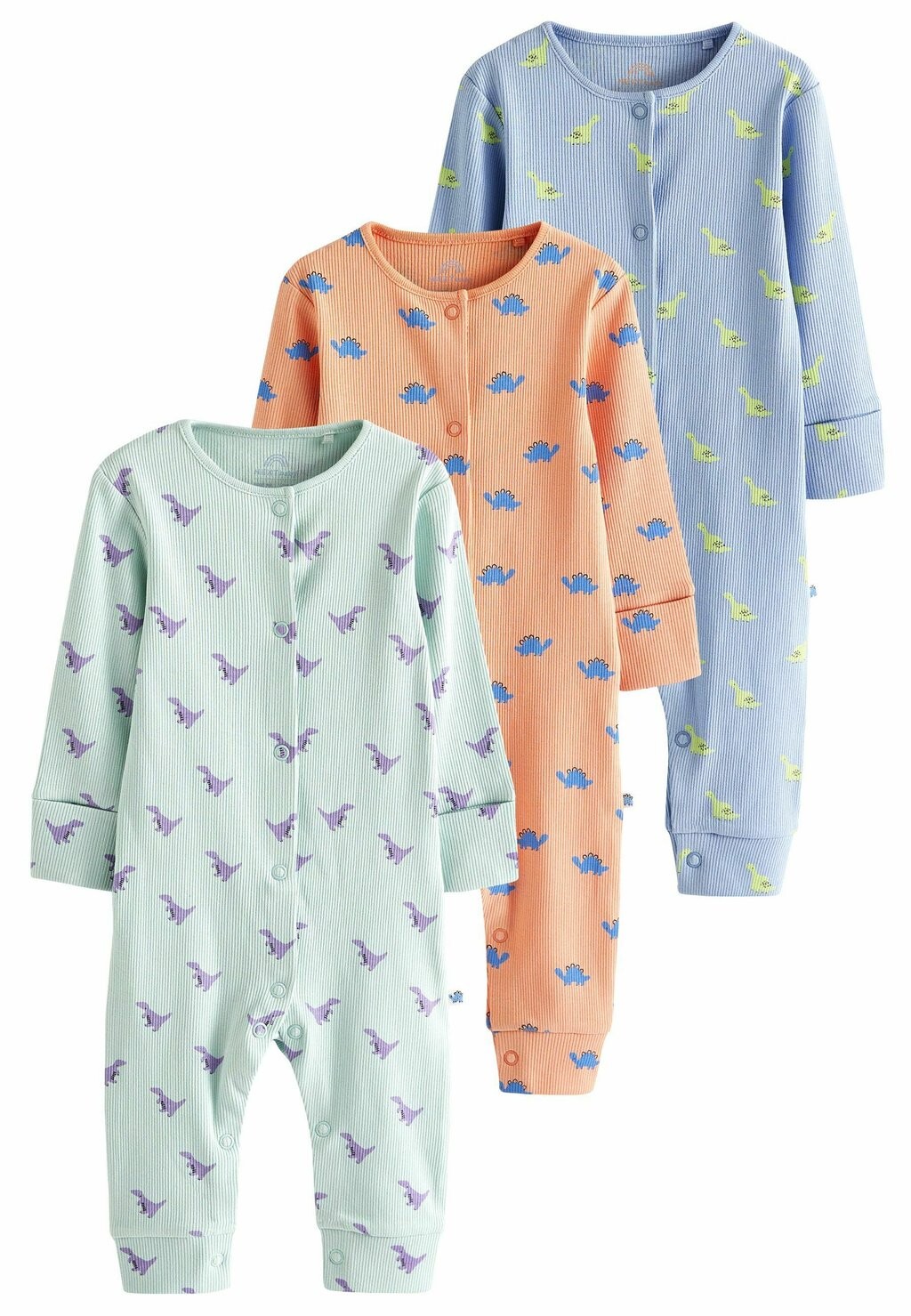 

Комбинезон FOOTLESS 3 PACK Next, цвет bright miniprint dino