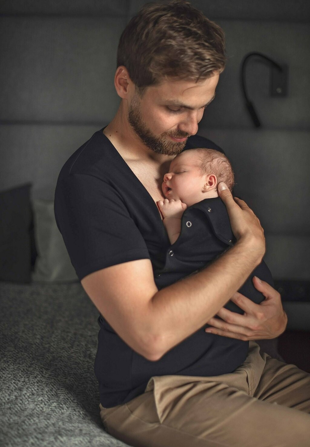 

Футболка с принтом FOR DAD fun2beMum, цвет black
