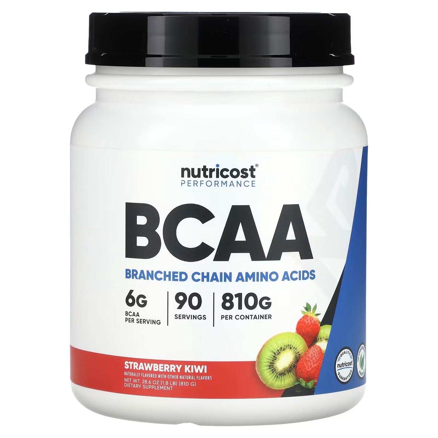 

Добавка Nutricost Performance BCAA со вкусом клубники и киви, 810 г