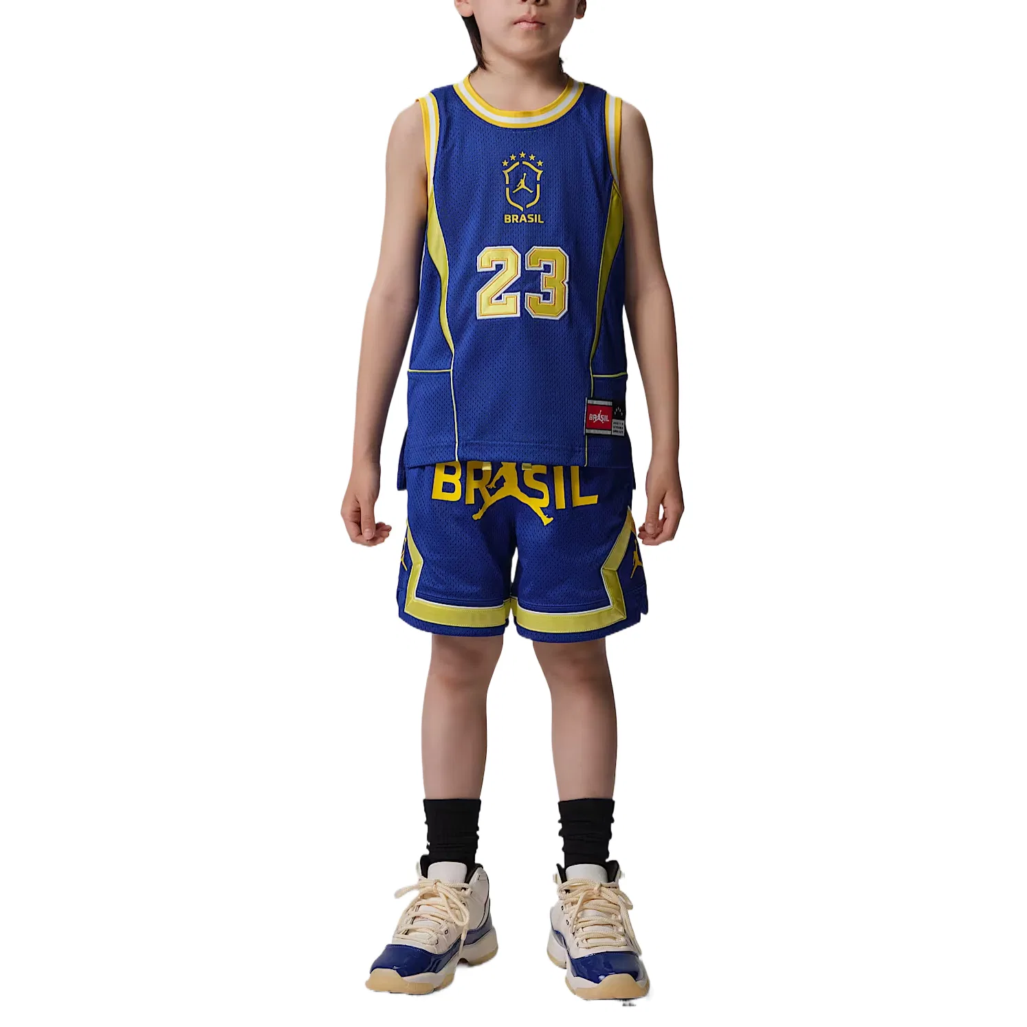 Шорты детские Jordan Old Royal Blue — фото 4