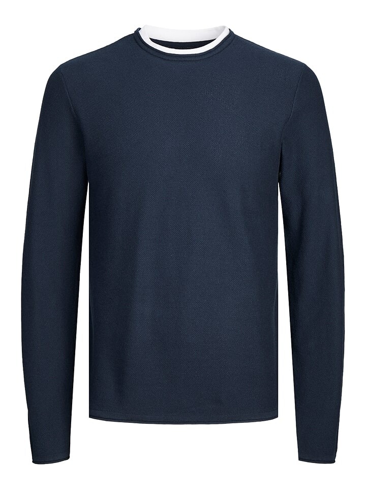 

Пуловер Jack & Jones, темно-синий