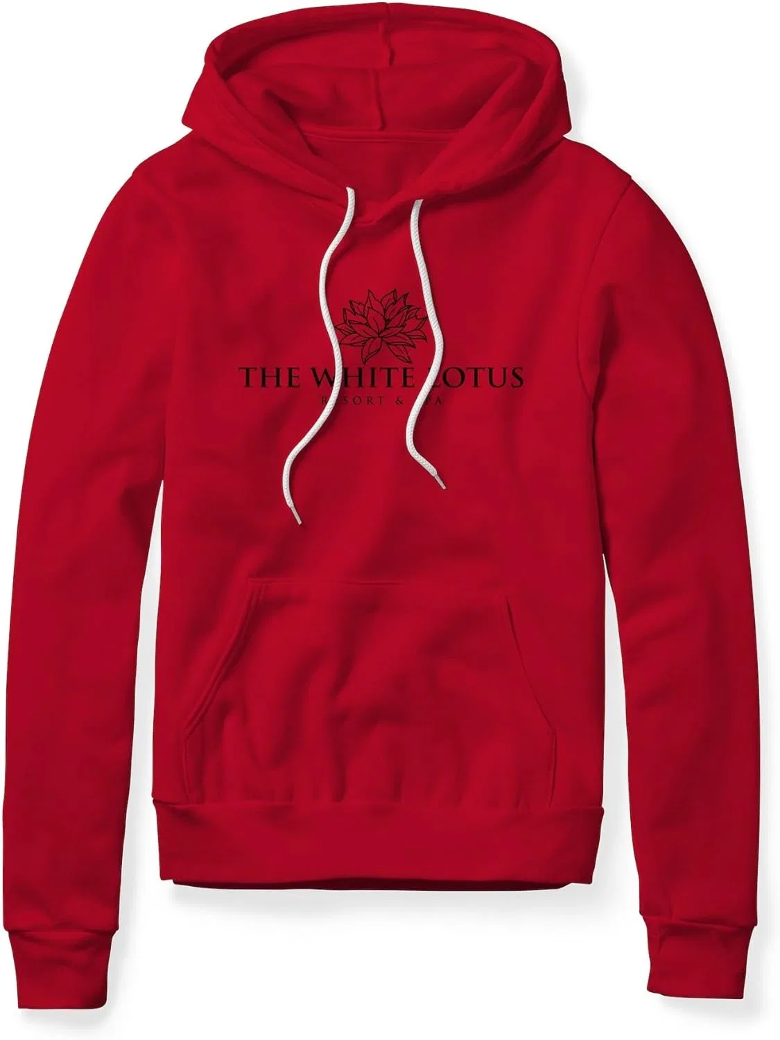 Толстовка капюшон White Lotus, Red
