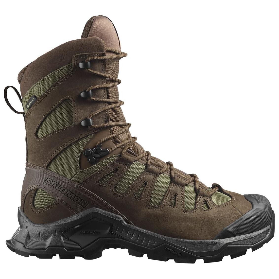 Ботинки XT-Quest Outdoor мужские коричневые/зеленые Salomon — фото 2