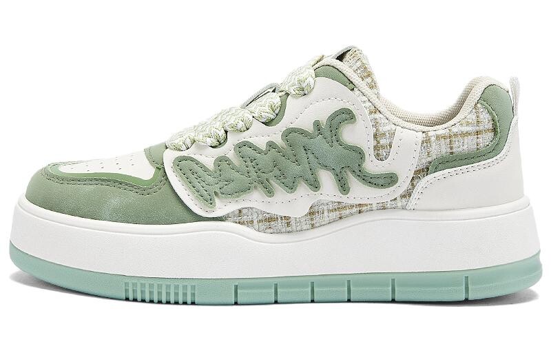 

Кроссовки WARRIOR Skateboarding Women's Low-top, зеленый/бежевый