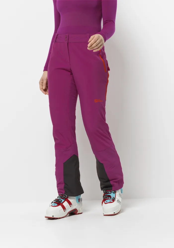 

Лыжные брюки Jack Wolfskin "ALPSPITZE TOUR PANTS W", цвет New-Magenta