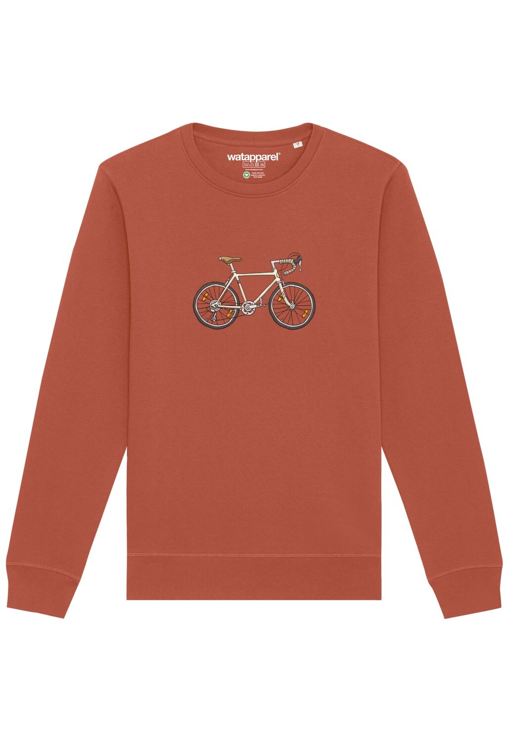 

Толстовка BIKE watapparel, коралловый