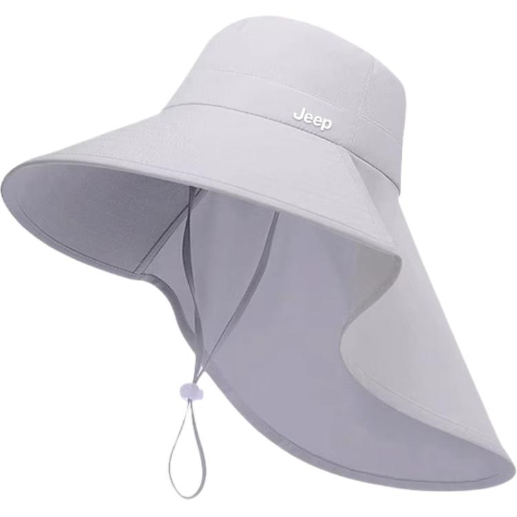

Хлопковая шляпа от солнца для женщин Jeep, upf50+светло-серый[shawls foldable]