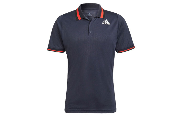 

Adidas Мужская рубашка поло, Темно-синий