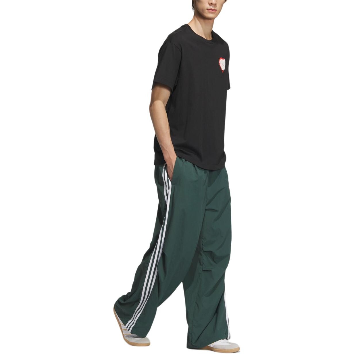 ADICOLOR Повседневные брюки мужские Минерально-зеленый Adidas Originals, зеленый — фото 2