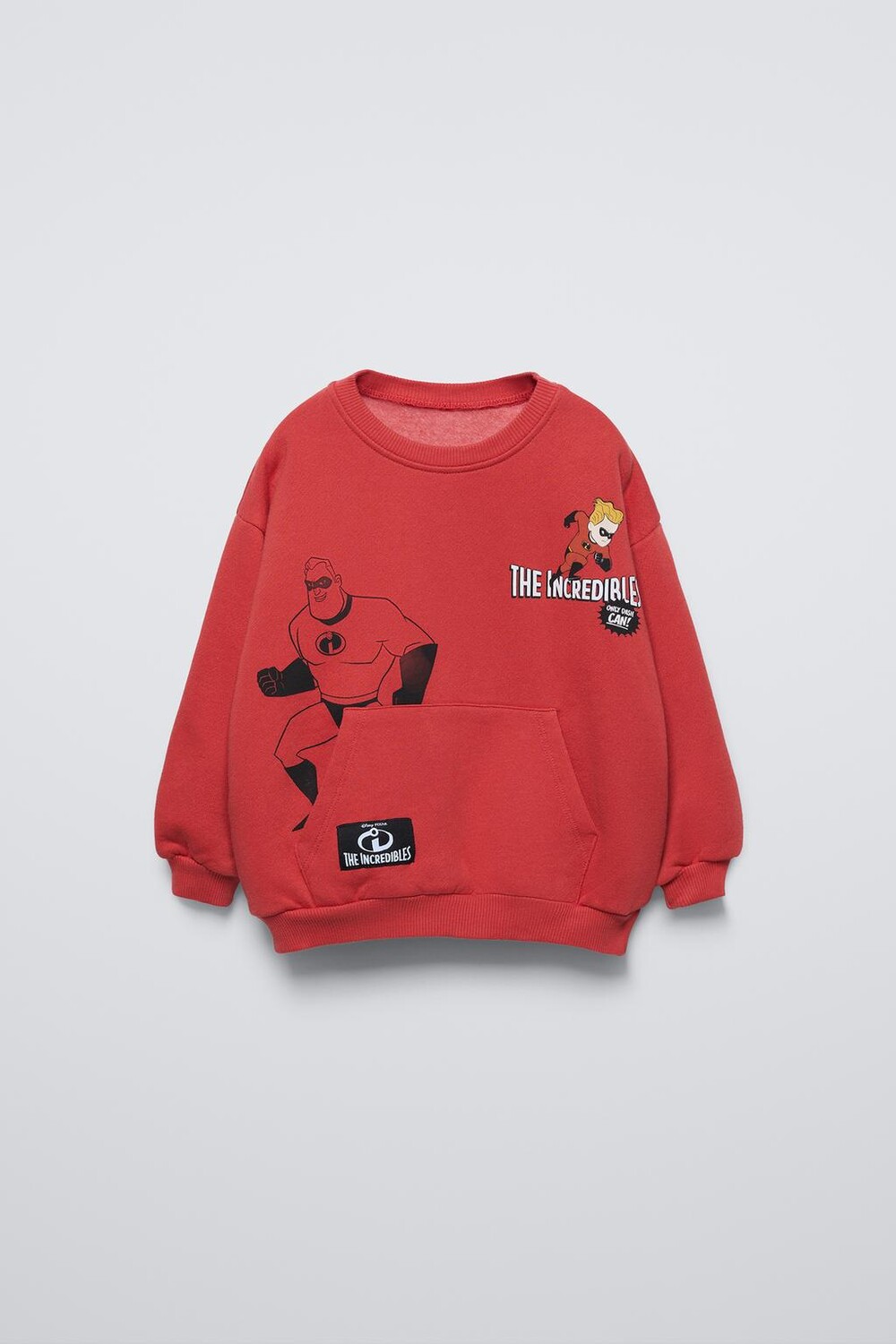 

Суперсемейка disney pixar толстовка ZARA, красный