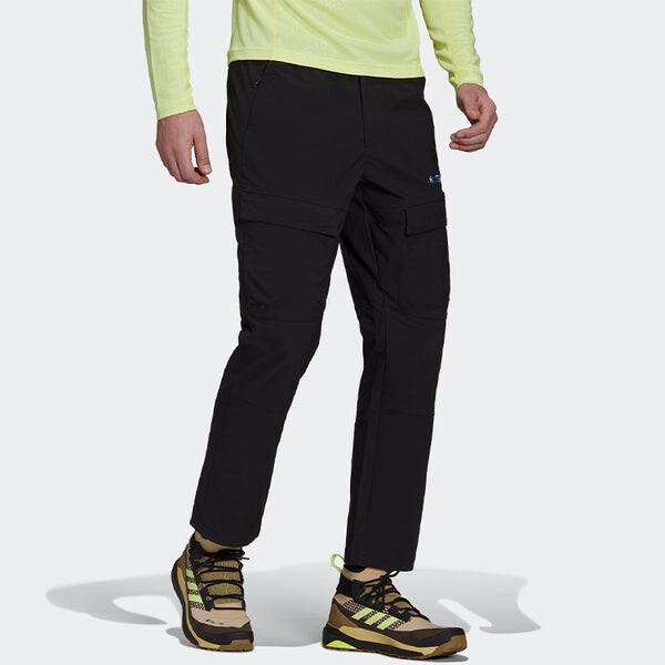 Спортивные штаны adidas Alphabet Zipper Sports Pants Black, черный — фото 4