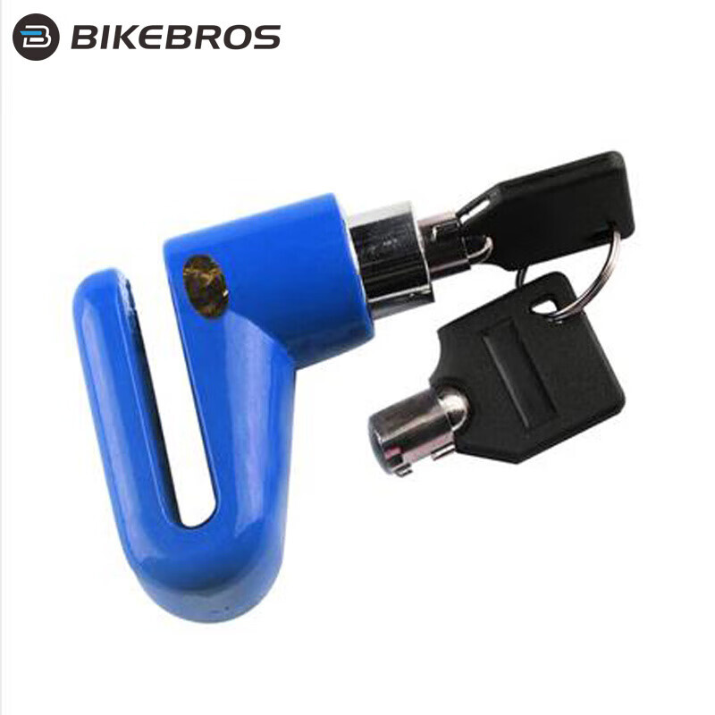 

Велосипедный замок BIKEBROS противоугонный с замковой рамкой, синий