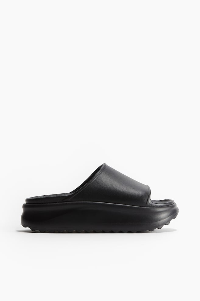 

Купальные босоножки на платформе H&M, черный