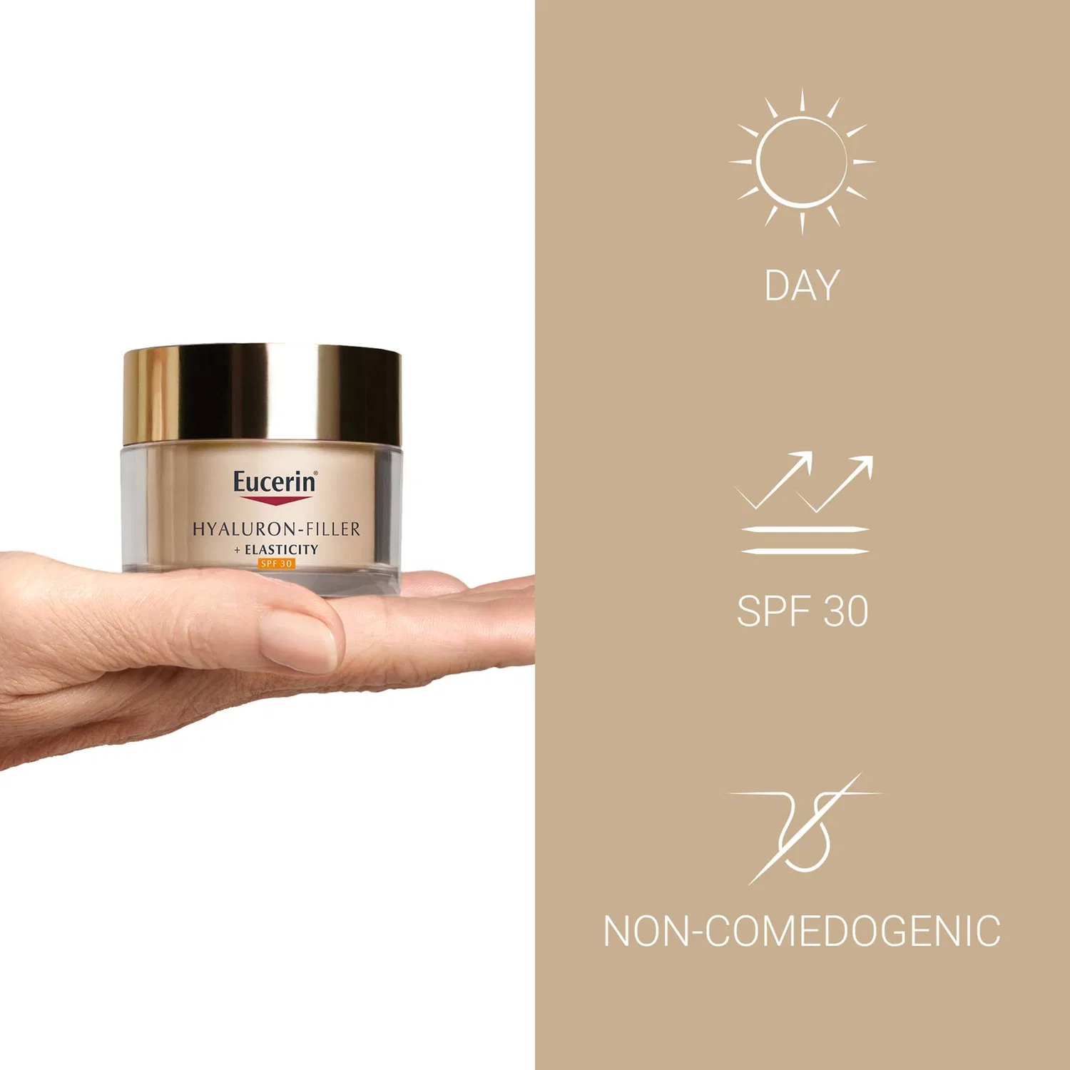Крем для лица SPF EUCERIN Гиалурон-Филлер эластичности crema giorno — фото 3