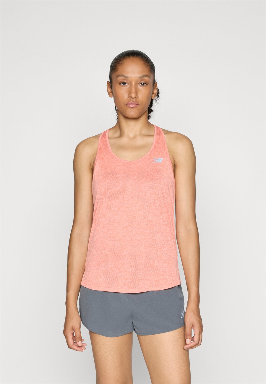 

Спортивная футболка New Balance Sports T-shirt, Flare Heather/Red