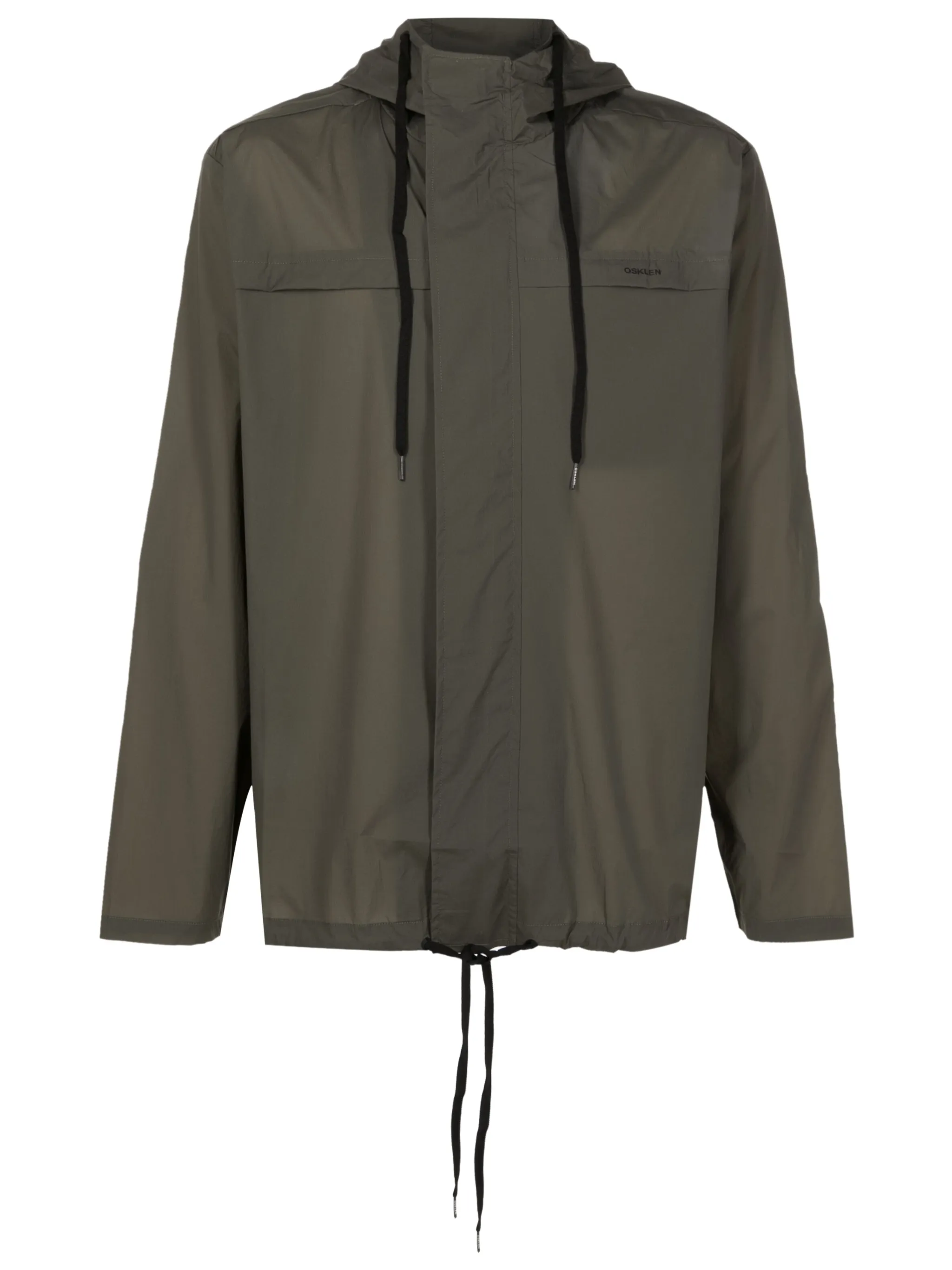 

Куртка с капюшоном и логотипом Osklen, зеленый