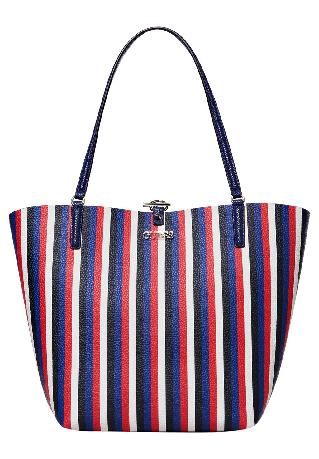 

Сумка для покупок SHOPPER ALBY STREIFENMUSTER Guess, синий