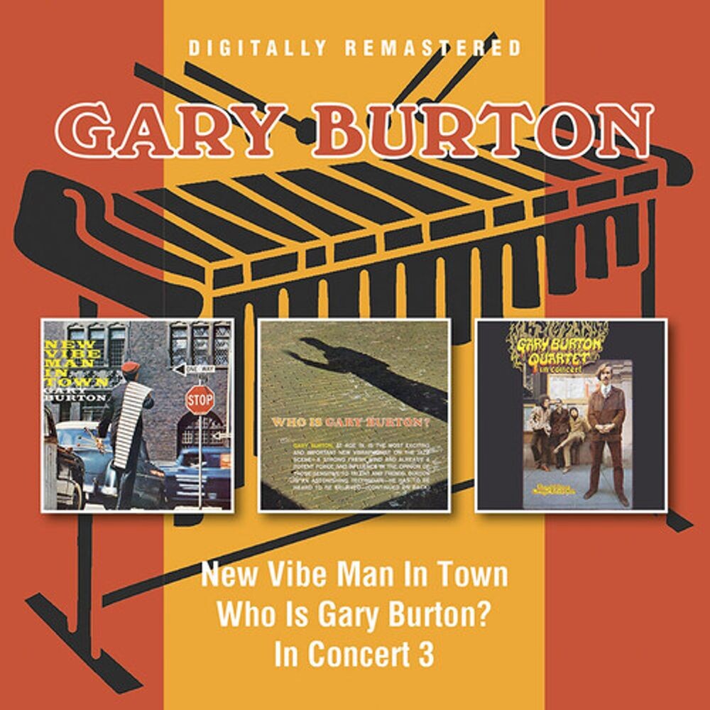 

Диск CD New Vibe Man In Town / Who Is Gary / In Concert - Gary Burton
