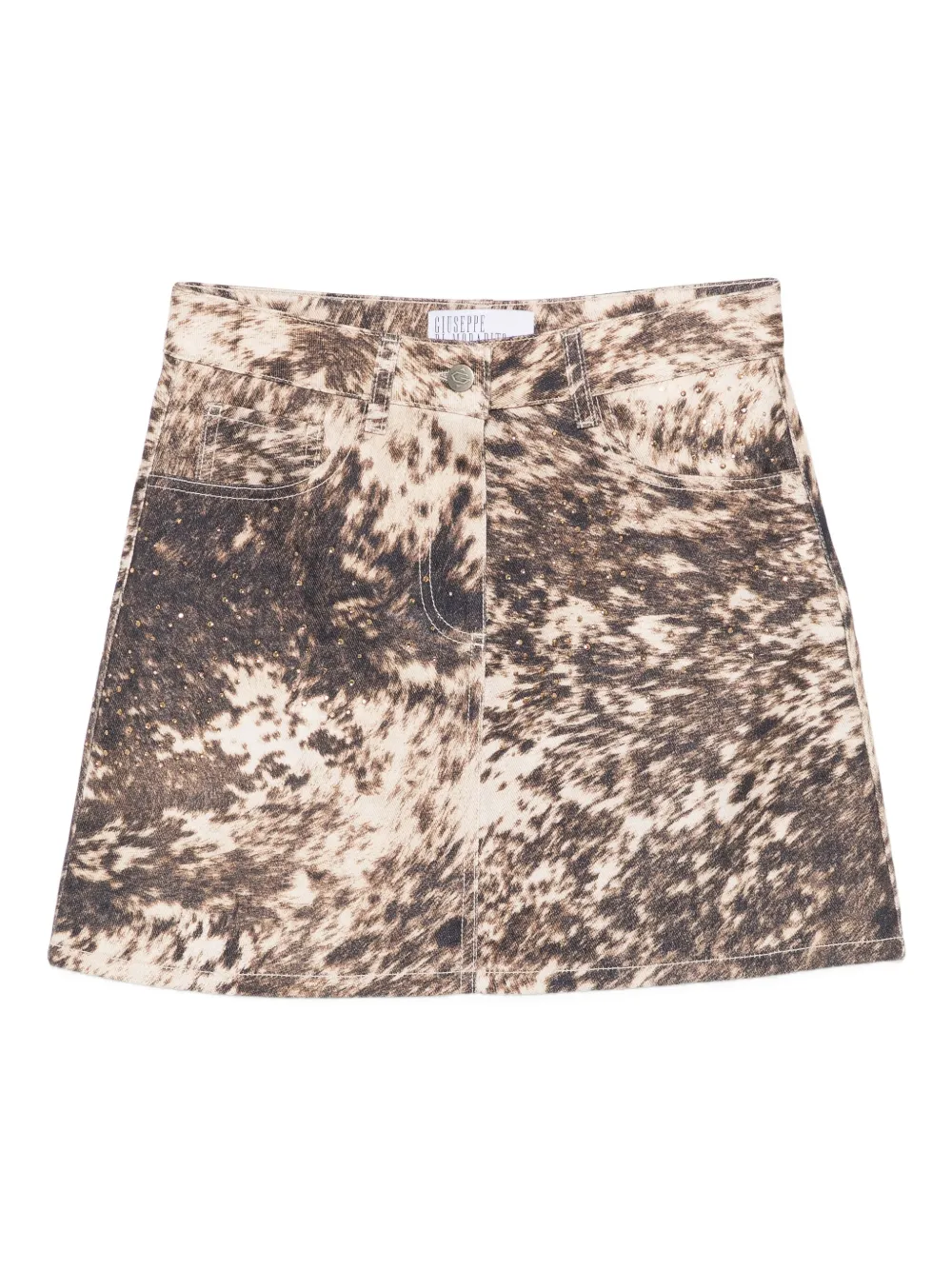 

Декорированная юбка с принтом Giuseppe Di Morabito, нейтральный