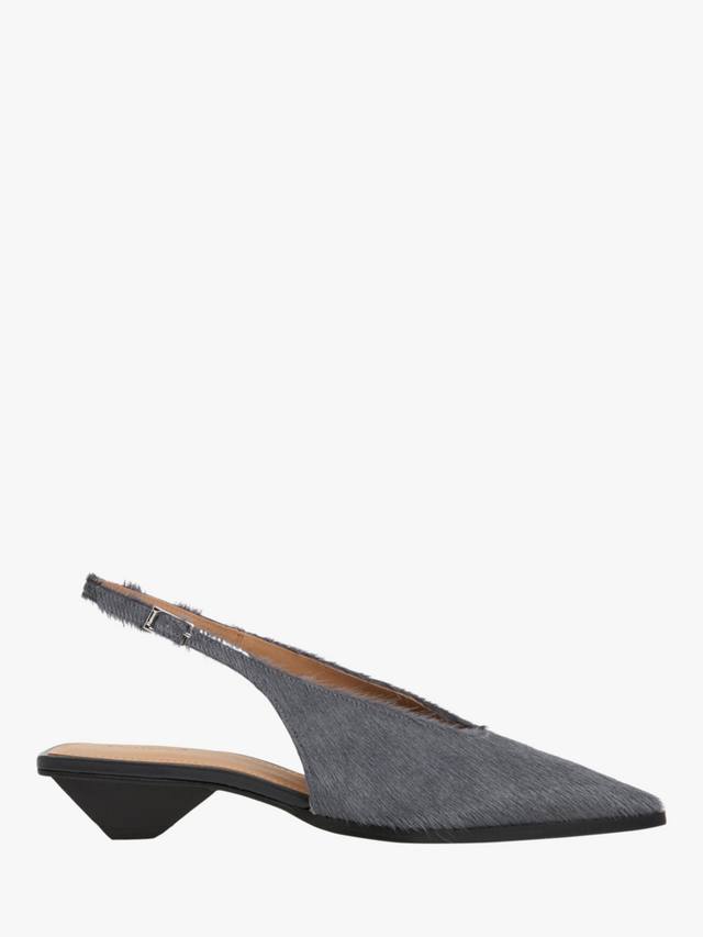 Туфли-лодочки Avalon с острым носком на ремешке Flattered, Grey