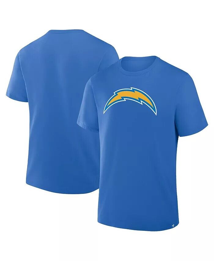

Мужская синяя футболка Los Angeles Chargers Legacy Cotton Fanatics