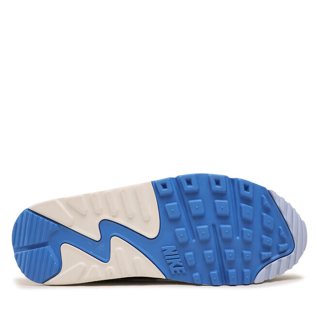 Кроссовки Nike Air Max 90 Futura FJ4798 100 Summit White/Cobalt Bliss, цвет синий — фото 4