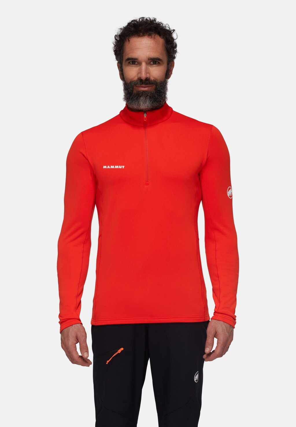 

Рубашка с длинным рукавом AENERGY HALF ZIP Mammut, красный