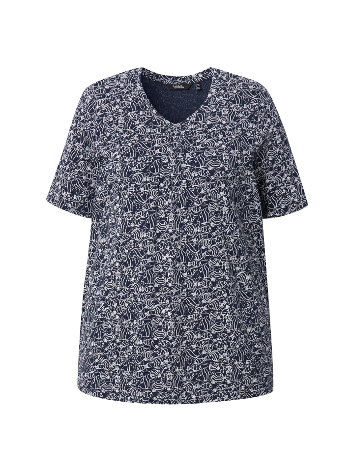 

Футболка Ulla Popken, цвет tintenblau