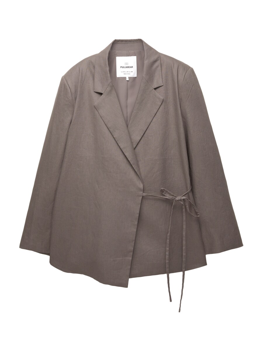 

Блейзер Pull&Bear, серо-коричневый
