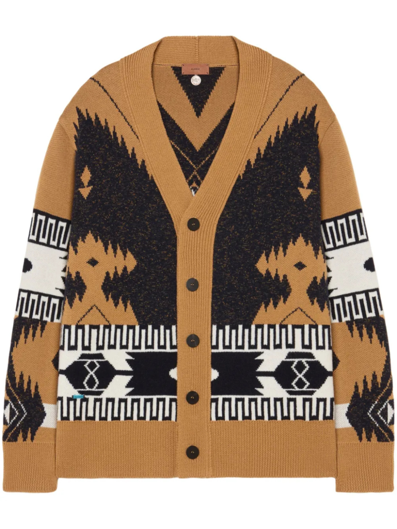 

Кардиган Alanui African Vibes, коричневый