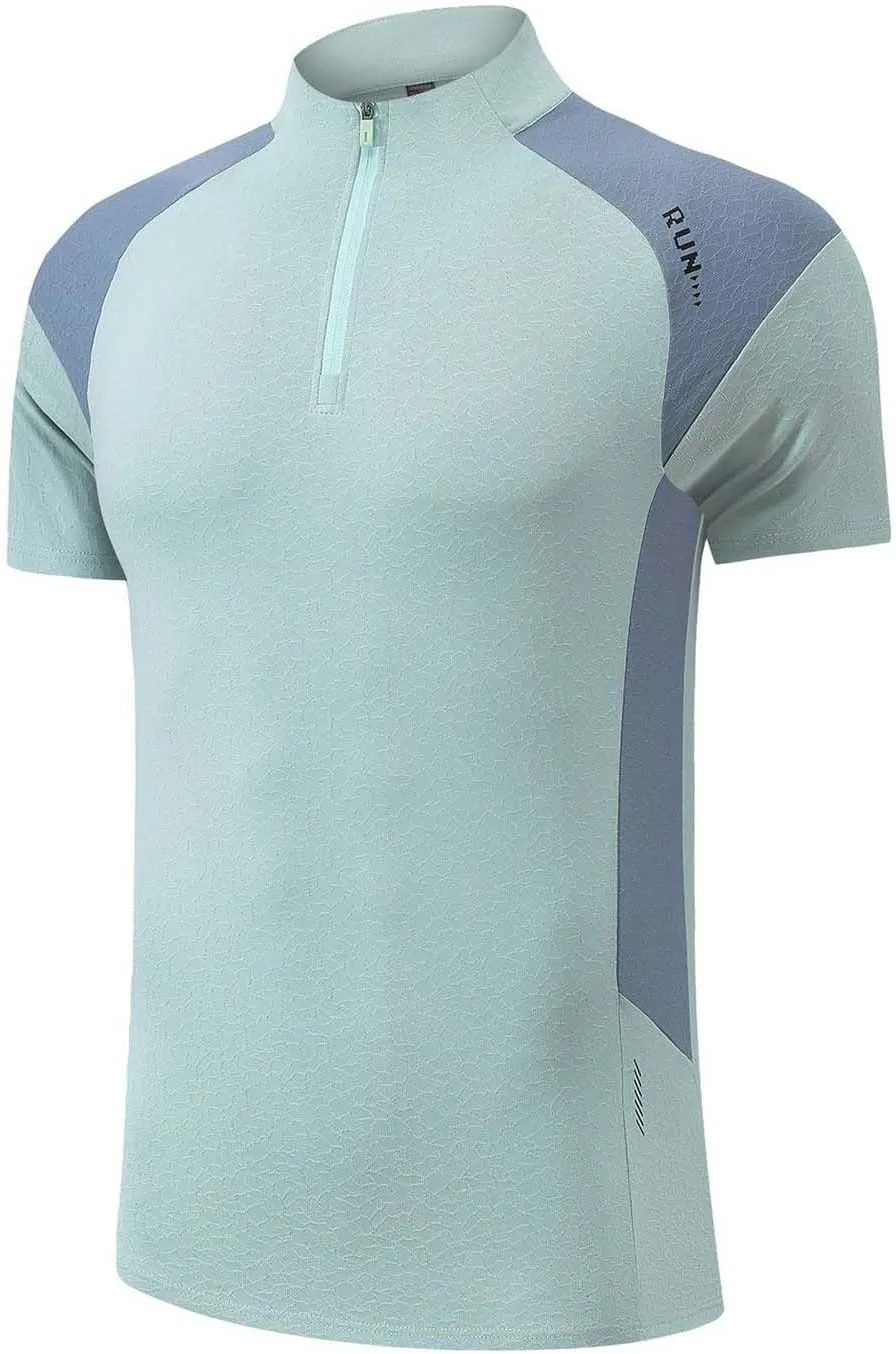 

Мужская футболка Ice Silk с коротким рукавом и влагоотводящим эффектом