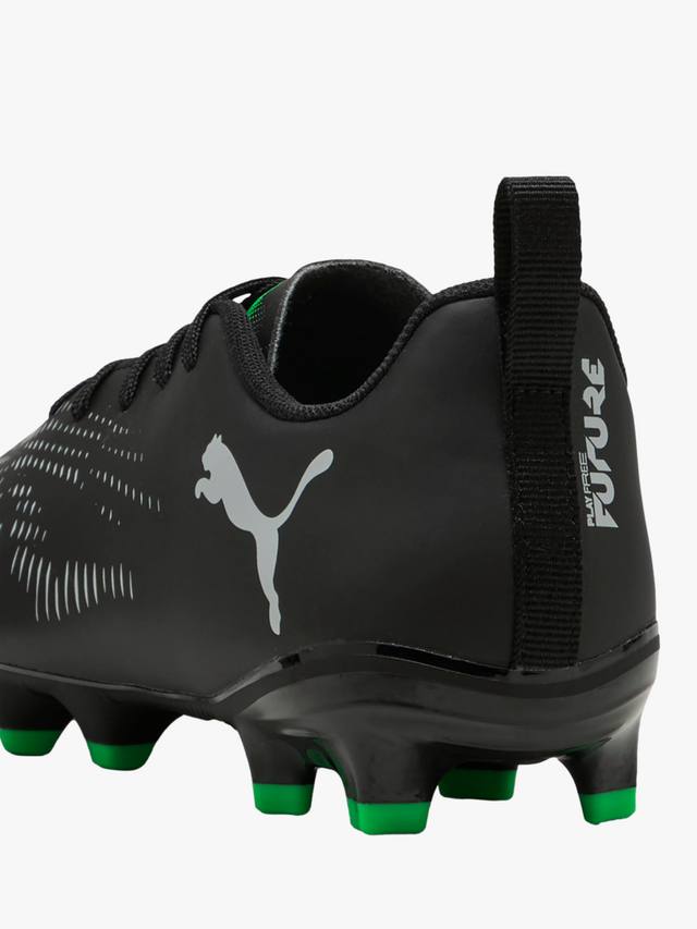 Детские спортивные кроссовки Future 8 Play PUMA, Black/Green — фото 3