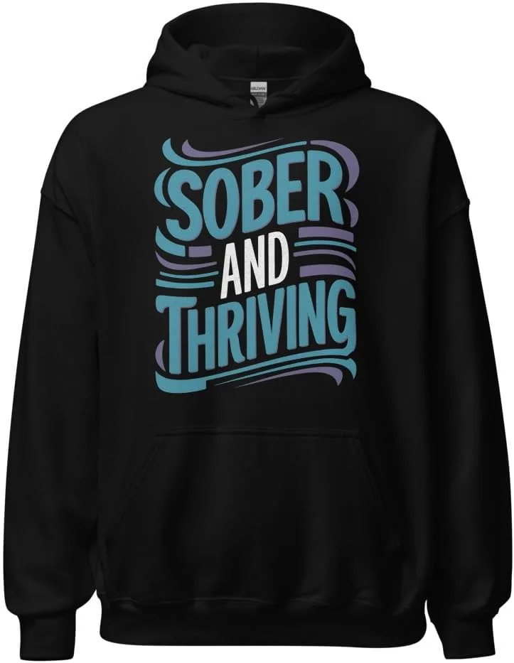 

Толстовка Sobriety Recovery Unisex, Sober And Thriving